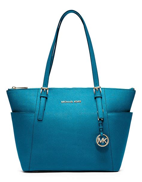 michael kors turquoise and brown leather bag|Turquoise and brown michael kors bag + FREE SHIPPING.